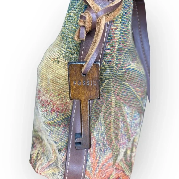 Fossil Multicolor Tapestry Shoulder Bag - Picture 4 of 12